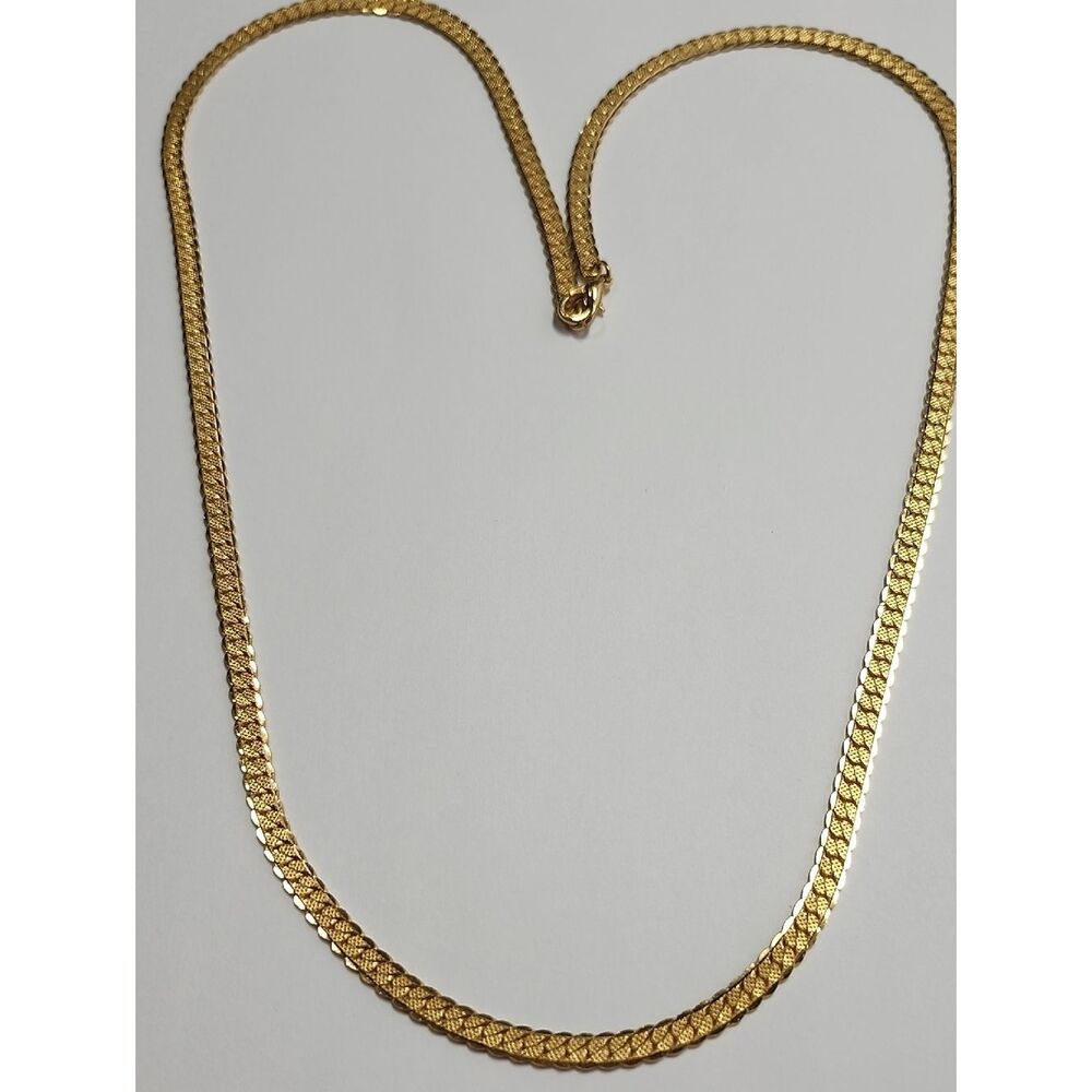 Gold Tone Chain 28" Unisex Mens Womens Jewelry